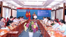 Quang cảnh Hội thảo góp ý dự án Luật Dữ liệu. 