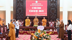 Học viện Phật Giáo Việt Nam tại Hà Nội tổ chức khai giảng hệ Sau Đại học khoá VII