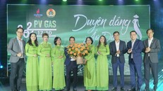Lãnh đạo PV GAS chúc mừng Ngày Phụ nữ Việt Nam 20/10.