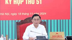 Đồng chí Trần Cẩm Tú chủ trì kỳ họp. 