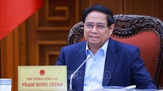 Thủ tướng Phạm Minh Chính phát biểu chỉ đạo. 