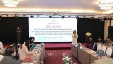 Quang cảnh Hội thảo. 