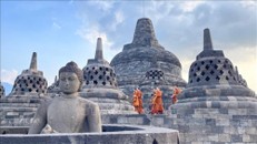 Bảo tháp Borobudur đặt mục tiêu đón 1,7 triệu du khách năm 2025