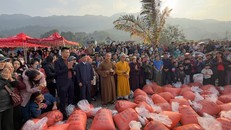 Phóng sinh hơn 50.000 con cá giống xuống lòng hồ thủy điện Sơn La