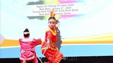 Biểu diễn quyền thuật.