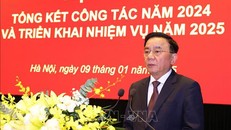 Thường trực Ban Bí thư, Chủ nhiệm Ủy ban Kiểm tra Trung ương Trần Cẩm Tú phát biểu chỉ đạo. 