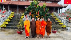 Thanh Hóa: Đoàn Phật giáo tỉnh Hủa Phăn thăm Ban Trị sự GHPGVN tỉnh nhân Tết Ất Tỵ - 2025