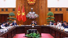 Thủ tướng Chính phủ chủ trì cuộc họp của Ban Thường vụ Đảng ủy Chính phủ, tiếp tục cho ý kiến về Đề án sắp xếp, tổ chức lại đơn vị hành chính các cấp và xây dựng chính quyền địa phương 2 cấp. 