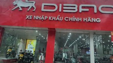 Một cửa hàng bán xe điện Dibao.