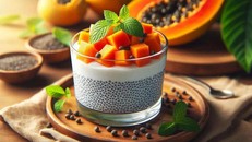 Lợi ích sức khỏe khi ăn đu đủ kết hợp với hạt chia