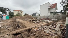 Khu đất của gia đình bà Tiêu Thị Lượng.