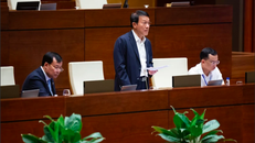 Bộ trưởng Bộ Công an Lương Tam Quang giải trình làm rõ vấn đề Đại biểu Quốc hội nêu tại Kỳ họp thứ 9, Quốc hội khóa XV. 