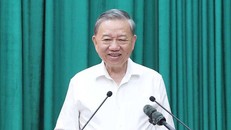 Tổng Bí thư Tô Lâm: Kon Tum và Quảng Ngãi sau khi hợp nhất sẽ vươn lên mạnh mẽ, trở thành cực tăng trưởng mới. 