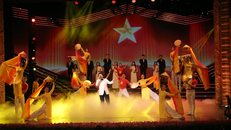 NSND Quốc Hưng biểu diễn tại chương trình.