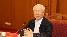 Tổng Bí thư, Chủ tịch nước Nguyễn Phú Trọng chủ trì họp về phòng, chống tham nhũng 