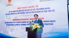 Bảo đảm quyền con người trong ứng phó với biến đổi khí hậu 