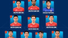 Đội tuyển Việt Nam giữ 10/11 vị trí trong đội hình xuất sắc nhất ASEAN Cup 2026