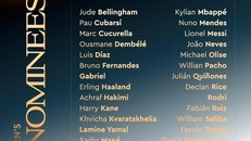 Danh sách đề cử Quả bóng vàng 2026. Ảnh: Ballon d'Or