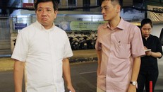 Ông Đoàn Ngọc Hải ra quân đêm 9/9. Ảnh: Duy Trần.