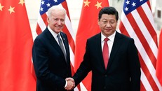 Tổng thống đắc cử Mỹ Joe Biden và Chủ tịch Trung Quốc Tập Cận Bình. (Ảnh: South China Morning Post)