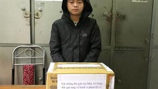 Đối tượng Cháng và tang vật vụ án. (Ảnh: Công an Nhân dân)