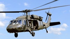 Một chiếc UH-60 Black Hawk, loại trực thăng vừa xảy ra tai nạn. Ảnh: Wikipedia.