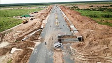 Khu tái định cư Lộc An - Bình Sơn được tỉnh Đồng Nai xây dựng nhằm tái định cư phục vụ triển khai Dự án Sân bay Long Thành. Ảnh: Công Phong/TTXVN