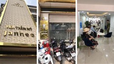 “Viện thẩm mỹ Janhee” và “Nha khoa Janhee” ở cùng một địa chỉ cung cấp dịch vụ chăm sóc da và phẫu thuật thẩm mỹ không phép trên địa bàn quận 3 - Ảnh: Sở Y tế TP.HCM cung cấp
