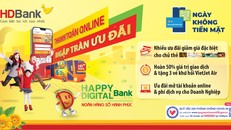 Trúng nhà, trúng xe, nhận ngay ưu đãi hoàn tiền 50% khi thanh toán không tiền mặt với HDBank