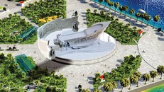 Phối cảnh Dự án Khu lưu niệm đồng bào, cán bộ, chiến sỹ và học sinh miền Nam tập kết ra Bắc. (Ảnh: VnExpress)