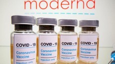 Vaccine phòng COVID-19 Moderna. (Ảnh: Reuters)