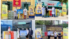 Chuỗi hoạt động được Vinamilk triển khai trên cả nước với thông điệp “Tuyến đầu khỏe mạnh, Việt Nam khỏe mạnh”.