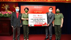 Tập đoàn BRG và Ngân hàng SeABank ủng hộ thiết bị phòng chống dịch trị giá 5 tỷ đồng cho Bộ Công an