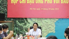 Phó Thủ tướng Chính phủ Lê Văn Thành phát biểu chỉ đạo công tác ứng phó với bão số 7. Ảnh: Vũ Sinh/TTXVN