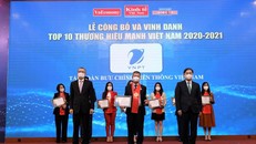 VNPT được vinh danh trong TOP 10 Thương hiệu mạnh Việt Nam 2020-2021