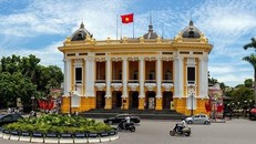 Nhà hát Lớn Hà Nội. (Ảnh: Lê Minh Sơn/Vietnam+)