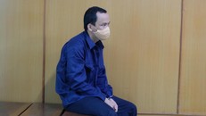 Bị cáo Nguyễn Kim An, tử tù nhiễm COVID-19 trốn khỏi trại giam Chí Hoà hồi tháng 5/2021. (Ảnh: Thanh Niên)