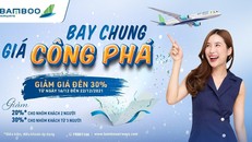 Bamboo Airways tung ưu đãi “giá công phá” mừng dịp lễ hội lớn nhất năm