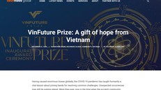 Báo châu Á gọi VinFuture là “món quà mang theo hi vọng” từ Việt Nam