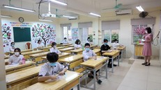 Học sinh Hà Nội dự thi vào lớp 10. (Ảnh: Minh Sơn/Vietnam+)