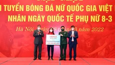 Viettel tặng 1 tỉ đồng cho Đội tuyển bóng đá nữ Việt Nam nhân dịp 8/3