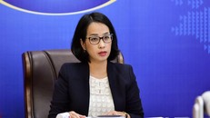 Phó phát ngôn Bộ Ngoại giao Phạm Thu Hằng. (Ảnh: Người lao động)