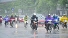 Vùng núi Bắc Bộ có mưa dông vào chiều tối và đêm