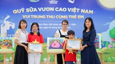 Thêm một mùa trung thu ấm áp trong hành trình 15 năm của quỹ sữa vươn cao Việt Nam 