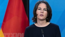 Ngoại trưởng Đức Annalena Baerbock. (Ảnh: AFP/TTXVN)
