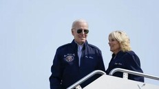 Tổng thống Mỹ Joe Biden và đệ nhất phu nhân Jill Biden. (Nguồn: AP) 