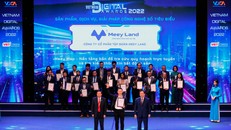 Meey Map được vinh danh tại Lễ trao Giải thưởng Chuyển đổi số Việt Nam – Vietnam Digital Awards năm 2022 (VDA 2022), hạng mục “Sản phẩm, Dịch vụ, Giải pháp Chuyển đổi số tiêu biểu”.