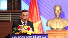 Ông Trần Quốc Tuấn trúng cử vị trí Chủ tịch VFF giai đoạn 2022-2026. (Ảnh: VFF)