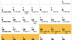 Tết Quý Mão 2023, công chức, viên chức được nghỉ 7 ngày.