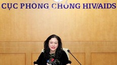 Phó giáo sư Phan Thị Thu Hương - Cục trưởng Cục Phòng, chống HIV/AIDS. (Ảnh: PV/Vietnam+) 